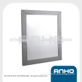 wall mount vanity mirror with metal frame